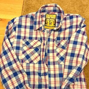 Men's flannel shirt size medium